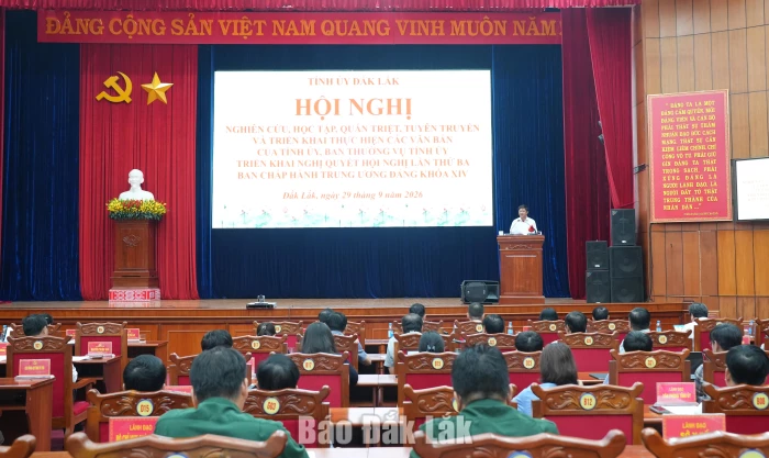 Bí thư Tỉnh ủy Lương Nguyễn Minh Triết: Cụ thể hóa Nghị quyết Trung ương 3 khóa XIV bằng kết quả thực tiễn