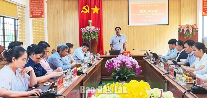 Xã Ô Loan tập trung tháo gỡ điểm nghẽn, đẩy nhanh nhiệm vụ cuối năm