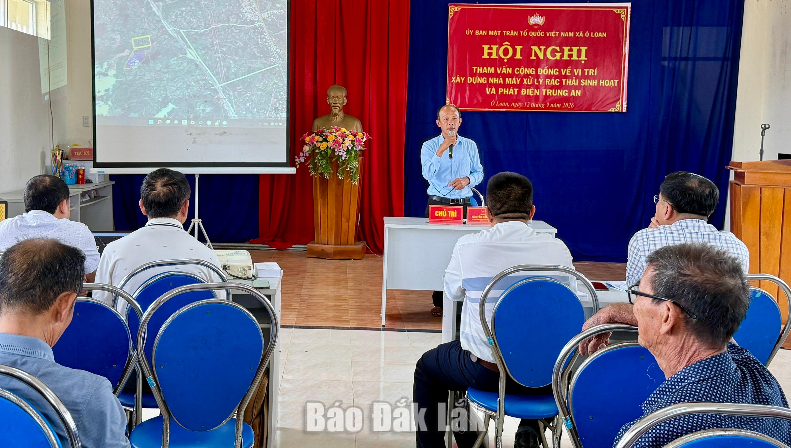 Quang cảnh hội nghị.