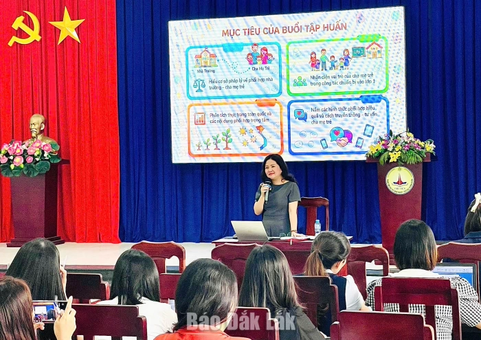 Nâng cao năng lực quản lý, chăm sóc trẻ mầm non