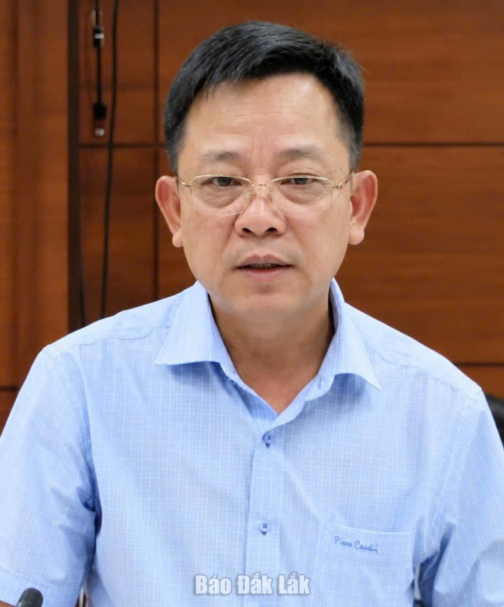 Ông Nguyễn Thanh Phong, Phó Giám đốc Sở Nông nghiệp và Môi trường
