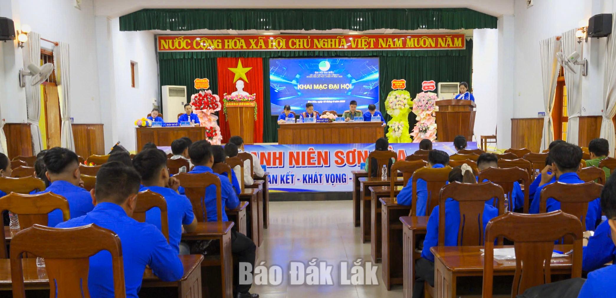Hội Liên hiệp Thanh niên Việt Nam xã Sơn Hòa tổ chức Đại hội đại biểu lần thứ I, nhiệm kỳ 2026 – 2029