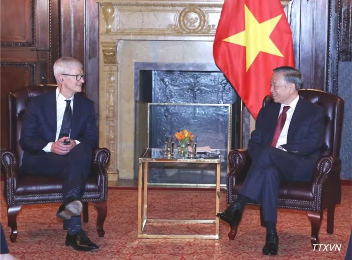 Tổng Bí thư, Chủ tịch nước Tô Lâm tiếp lãnh đạo một số Tập đoàn Hoa Kỳ