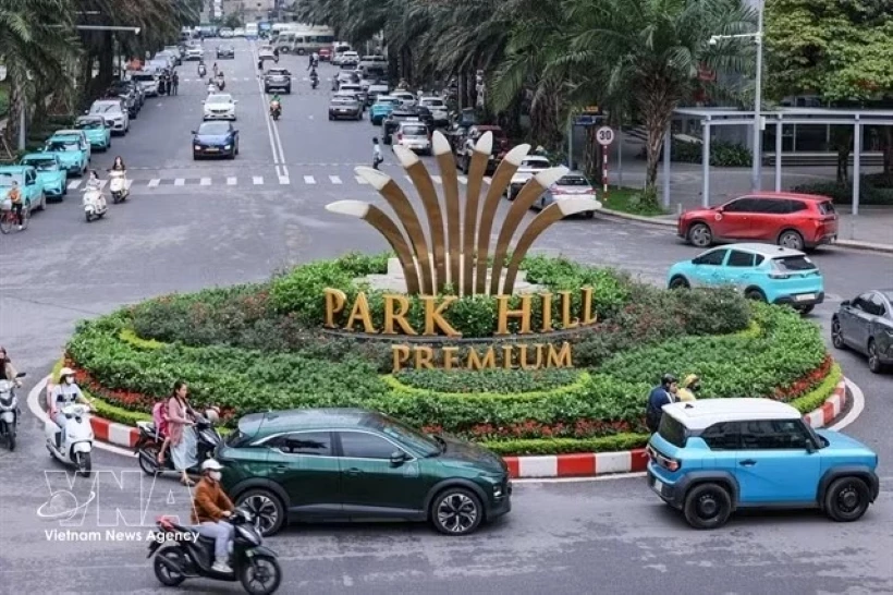 Electric car sales more than doubled in 2025, putting Viet Nam among the world’s leading markets for electric mobility. (Photo: VNA)