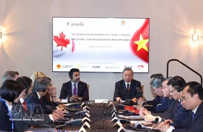 General Secretary and President To Lam attends Viet Nam-Canada business dialogue