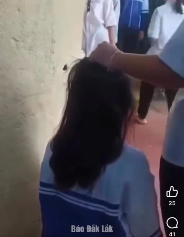 Công an xã Quảng Phú: Xác minh, xử lý vụ nữ sinh bị đánh và đăng clip lên mạng xã hội.