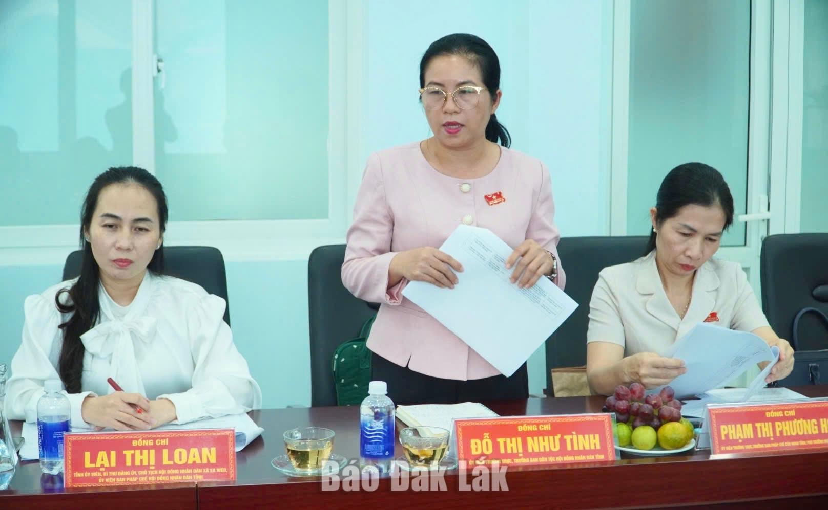 Trưởng Ban Dân tộc HĐND tỉnh 
