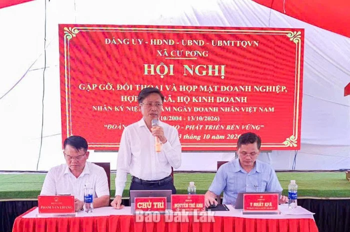 Xã Cư Pơng đồng hành, tháo gỡ khó khăn cho doanh nghiệp