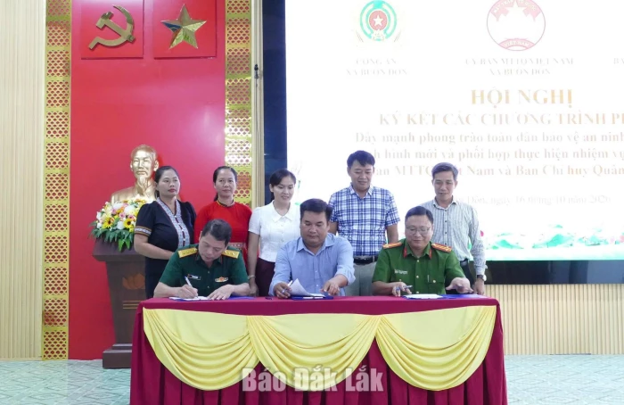 Buôn Đôn chăm lo an sinh xã hội, phát huy sức mạnh đại đoàn kết