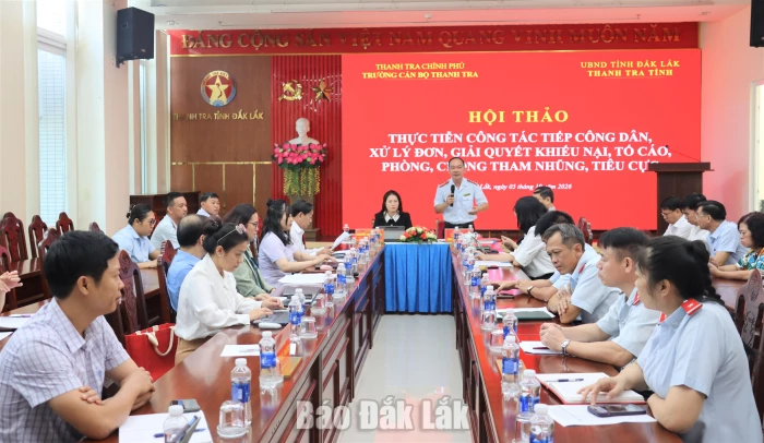Trao đổi kinh nghiệm thực tiễn trong tiếp công dân, giải quyết khiếu nại, tố cáo