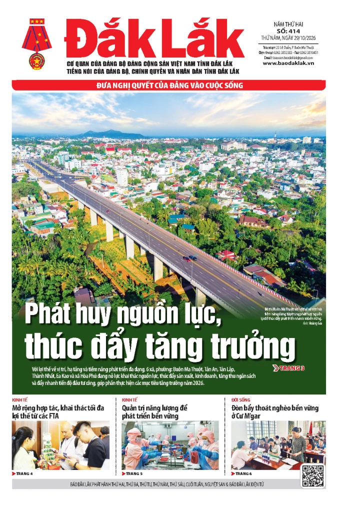 Báo in ngày 29/10/2026