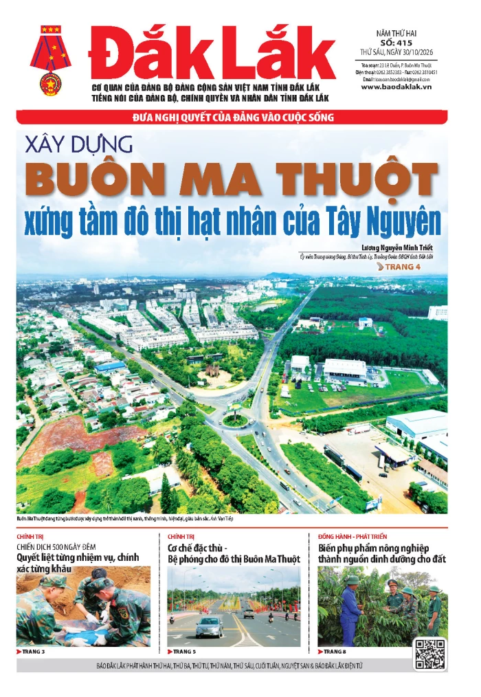 Báo in ngày 30/10/2026