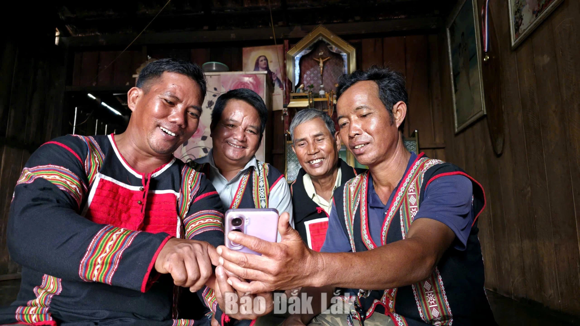 Village elders together with influential figures actively encouraging and mobilizing residents to embrace digital technologies.