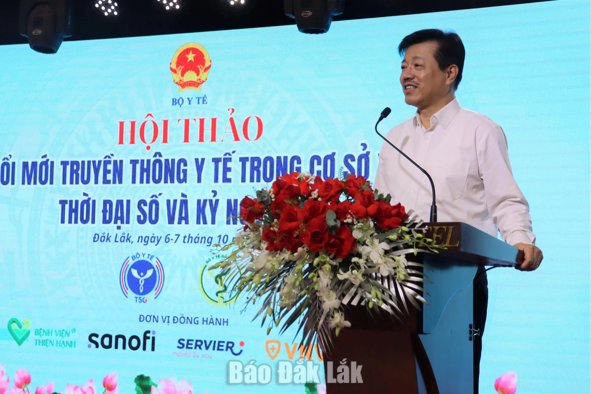 ThS. Vũ Mạnh Cường là Giám đốc Trung tâm Truyền thông – Giáo dục sức khỏe Trung ương thuộc Bộ Y tế