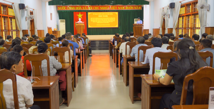 Sơn Hòa tập huấn nghiệp vụ hòa giải, phổ biến pháp luật cho 150 đại biểu
