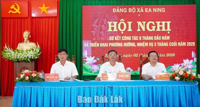 Ea Ning phấn đấu hoàn thành cao nhất chỉ tiêu năm 2026