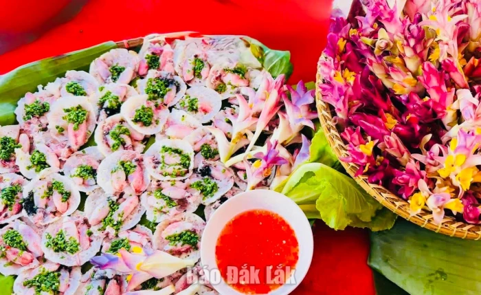 Vị biển trong bánh căn mực bông giề