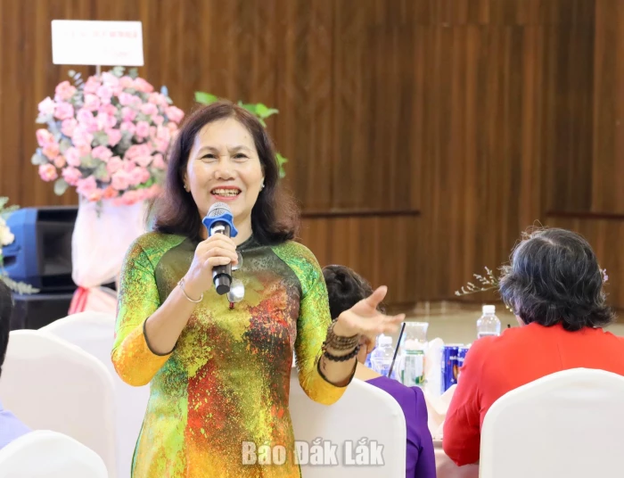Đặng Thị Kim Chi, nguyên Chủ tịch Hội LHPN tỉnh Phú Yên.