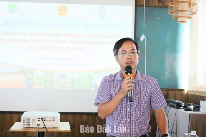 Tăng cường khả năng chống chịu cho nông nghiệp quy mô nhỏ trên địa bàn Đắk Lắk