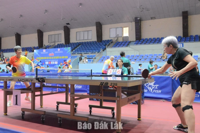 Giải vô địch Bóng bàn các câu lạc bộ quốc gia năm 2026: Thành phố Hồ Chí Minh áp đảo bảng tổng sắp