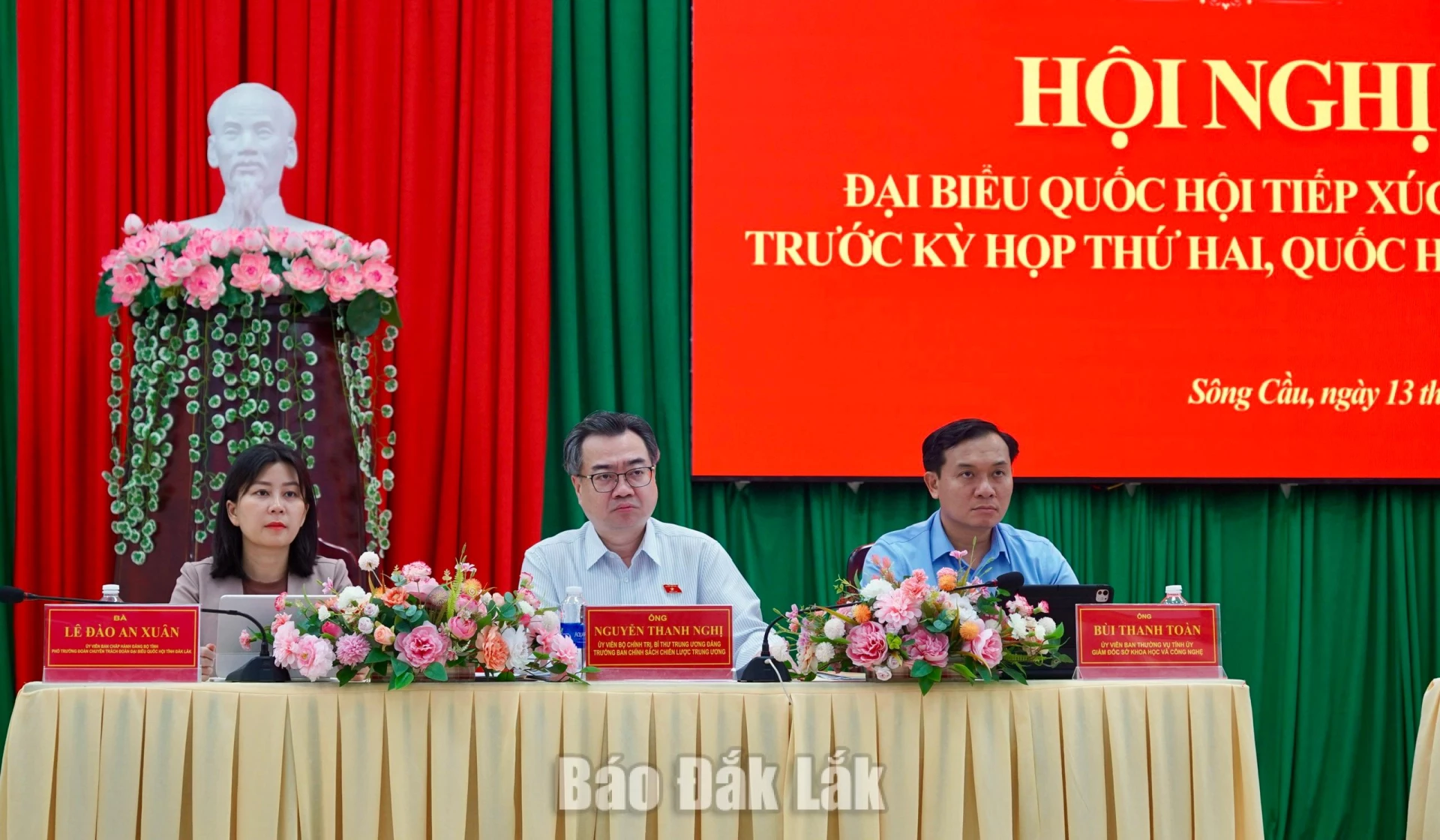 đồng chí Nguyễn Thanh Nghị, Ủy viên Bộ Chính trị, Bí thư Trung ương Đảng, Trưởng Ban Chính sách, Chiến lược Trung ương