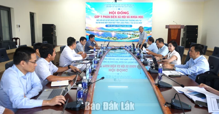 Góp ý phản biện hồ sơ hai dự án đầu tư điện gió và điện mặt trời