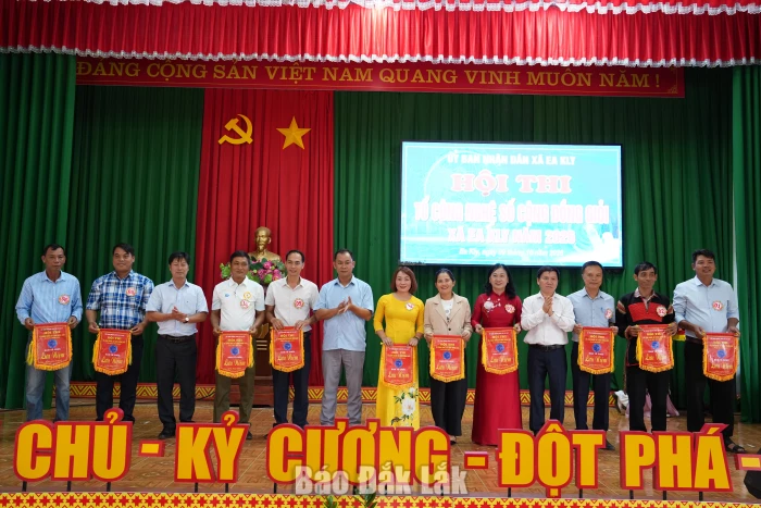 Hội thi “Tổ công nghệ số cộng đồng giỏi” xã Ea Kly năm 2026
