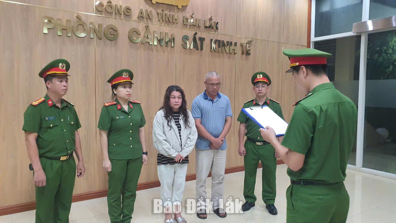 Các đối tượng liên quan trong đường dây bị bắt giữ.