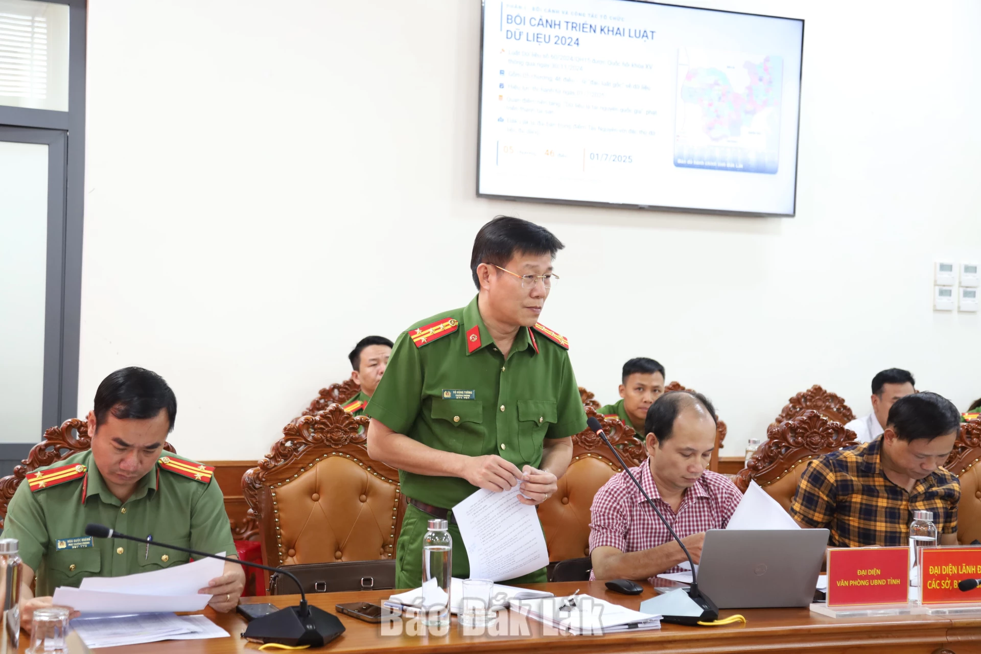 Đại tá Võ Hùng Tường, Trưởng phòng, Phòng Cảnh sát Quản lý hành chính về Trật tự xã hội, Công an tỉnh Đắk Lắk .