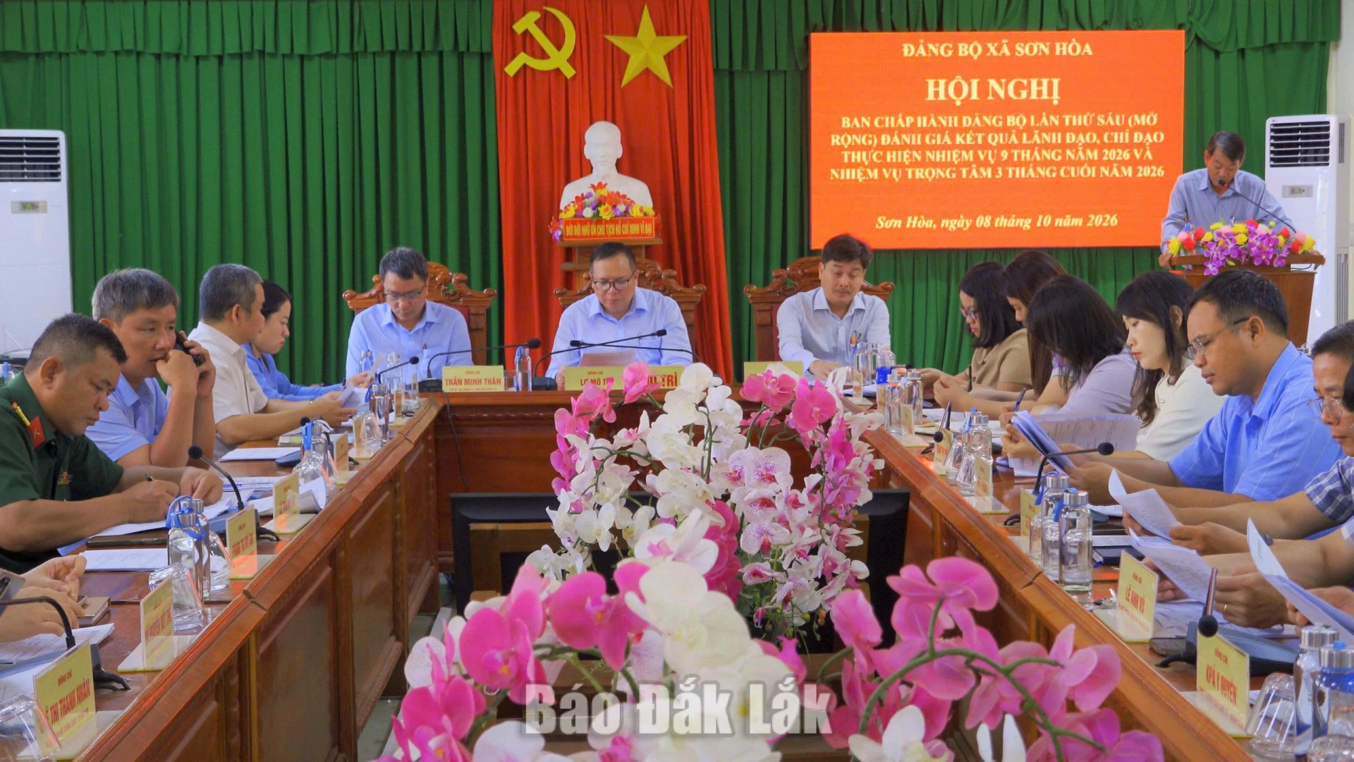 Ban Chấp hành Đảng bộ xã Sơn Hòa khóa I, nhiệm kỳ 2025 - 2030 tăng tốc hoàn thành các chỉ tiêu năm 2026.