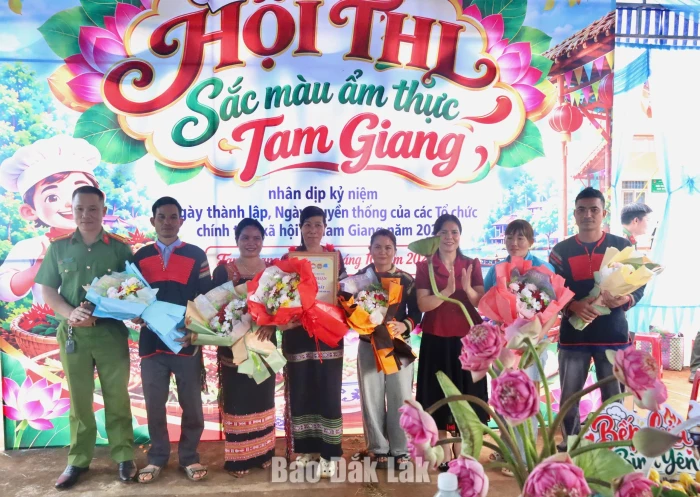 Hấp dẫn Hội thi “Sắc màu ẩm thực Tam Giang