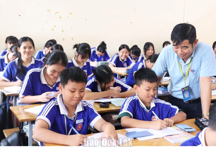 Học sinh cuối cấp sẽ làm bài kiểm tra định kỳ theo đề chung của Sở GD&ĐT