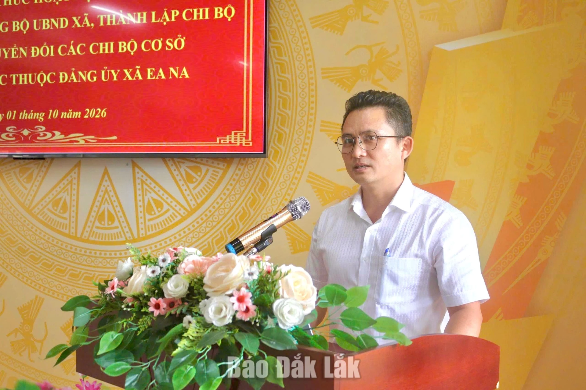 đồng chí Đinh Thanh Tuấn, Bí thư Đảng ủy, Chủ tịch HĐND xã