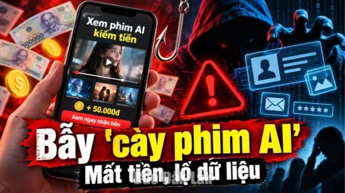 Cảnh giác bẫy lừa sau những tập phim AI