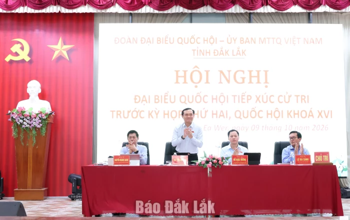 Cử tri xã Buôn Đôn và Ea Wer phản ánh nhiều vấn đề về phát triển kinh tế - xã hội, dân sinh