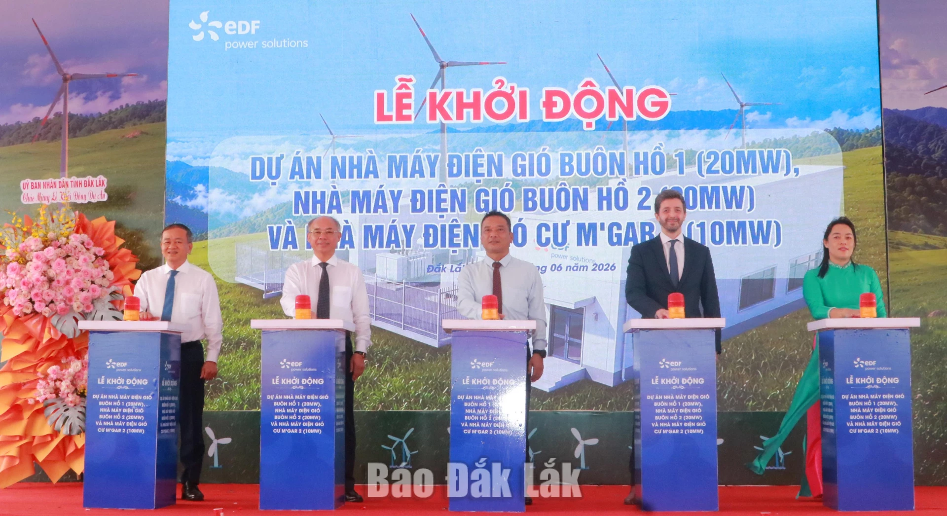 Tỉnh Đắk Lắk yêu cầu các chủ đầu tư các dự án năng lượng sớm khởi công các dự án.