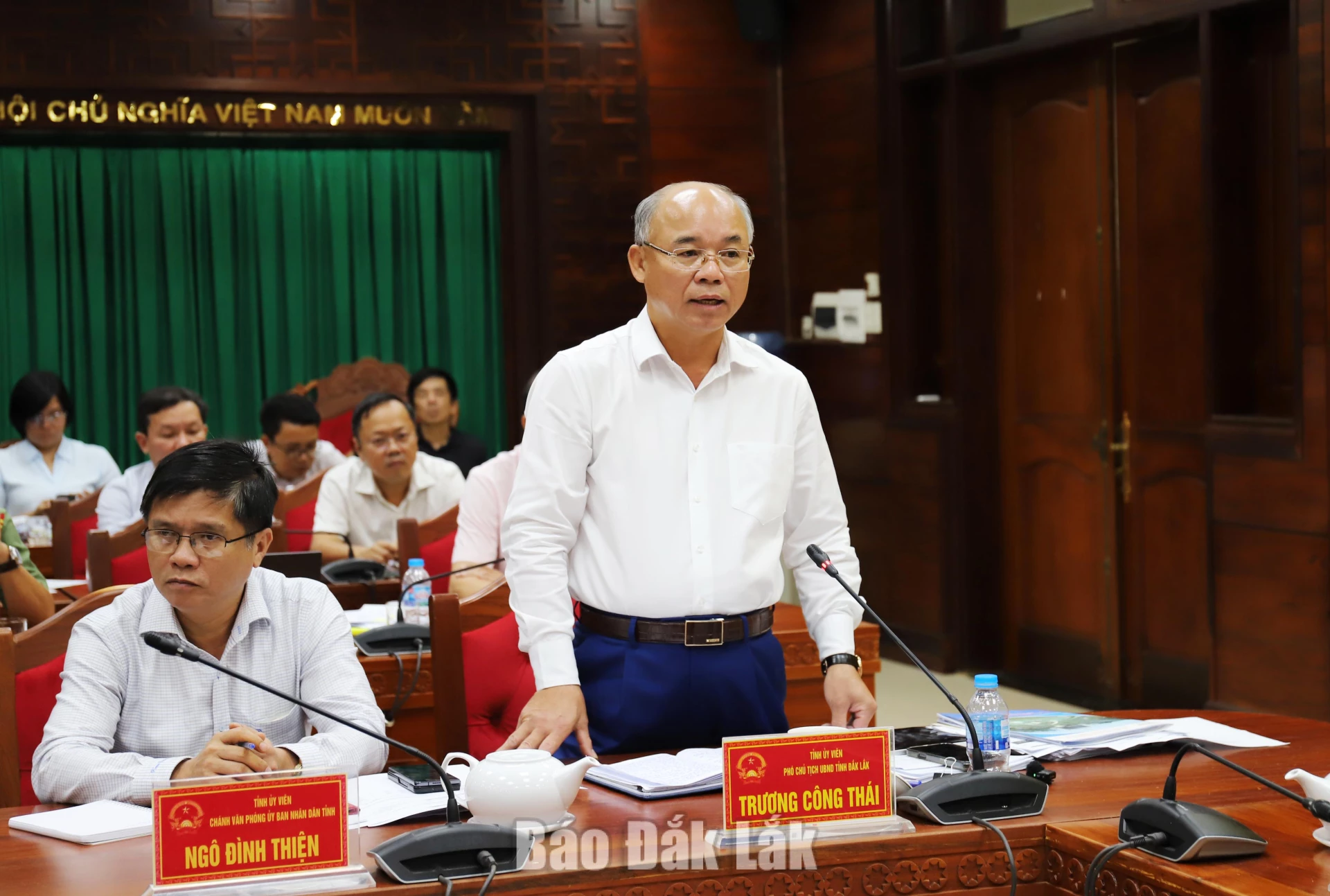 Phó chủ tịch UBND tỉnh Trương Công Thái