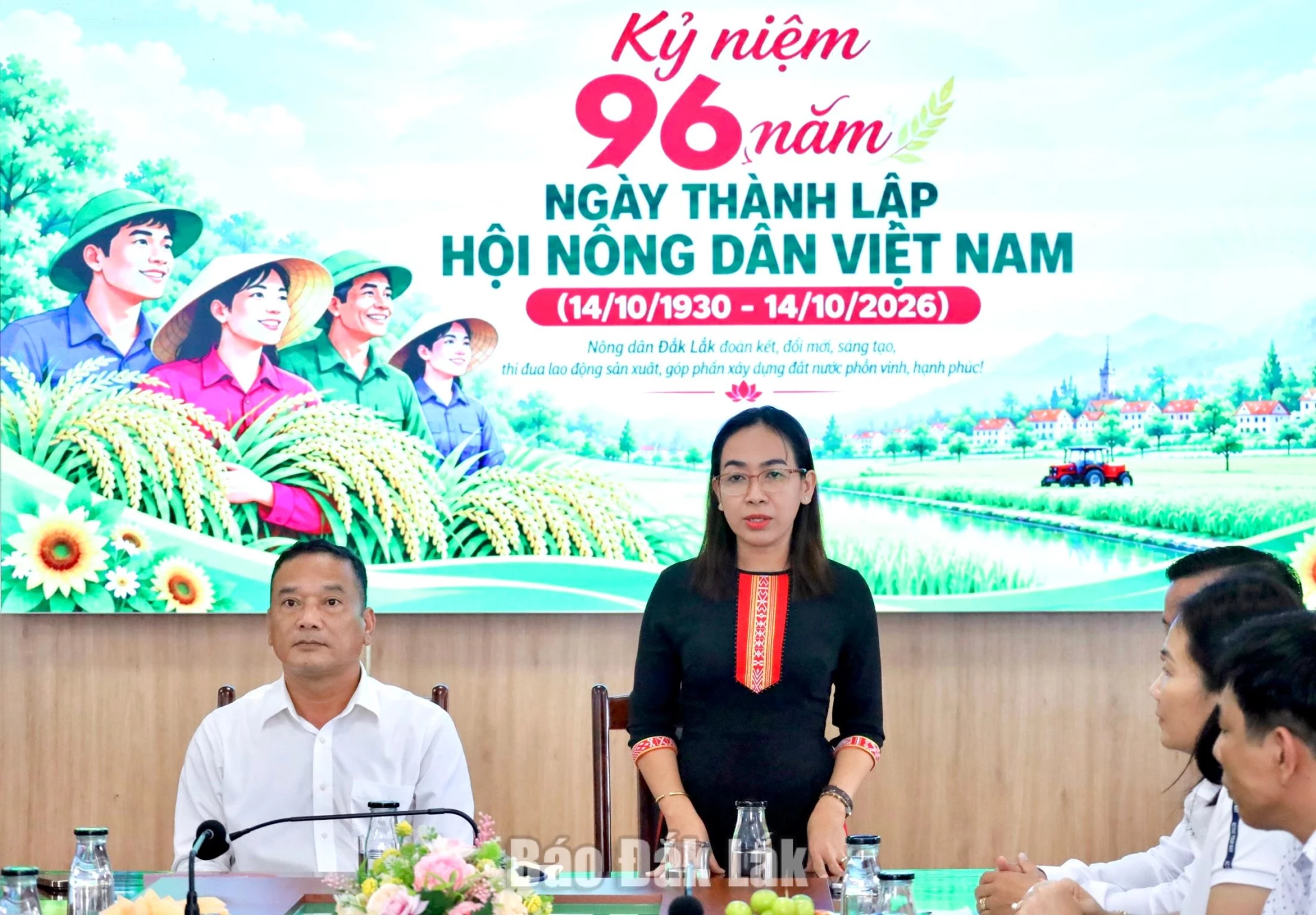 Đồng chí H Giang Niê, Tỉnh ủy viên, Phó Chủ tịch Ủy ban MTTQ Việt Nam tỉnh, Chủ tịch Hội Nông dân tỉnh trân trọng cảm ơn sự quan tâm, động viên của lãnh đạo tỉnh đối với cán bộ, hội viên nông dân.