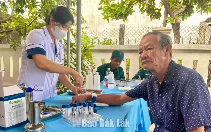 Phường Xuân Đài hoàn thành 3 đợt khám sức khỏe miễn phí cho người dân