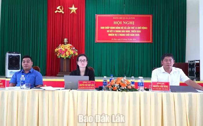Xã Ea Ktur: Thu ngân sách đạt 233% kế hoạch năm 2026