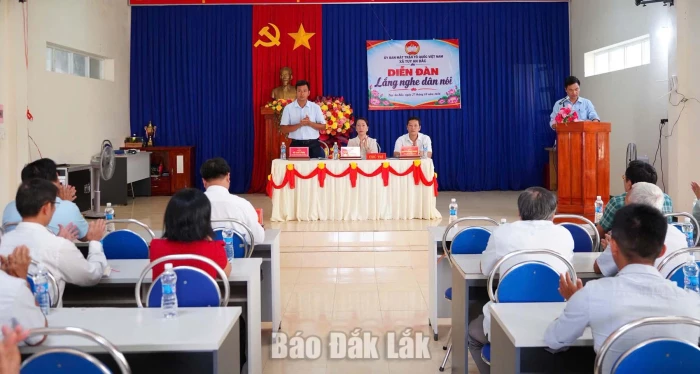 Xã Tuy An Bắc: Lắng nghe, tiếp thu kiến nghị của người dân