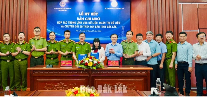 Dak Lak partners with National Data Centre on data governance and digital transformation