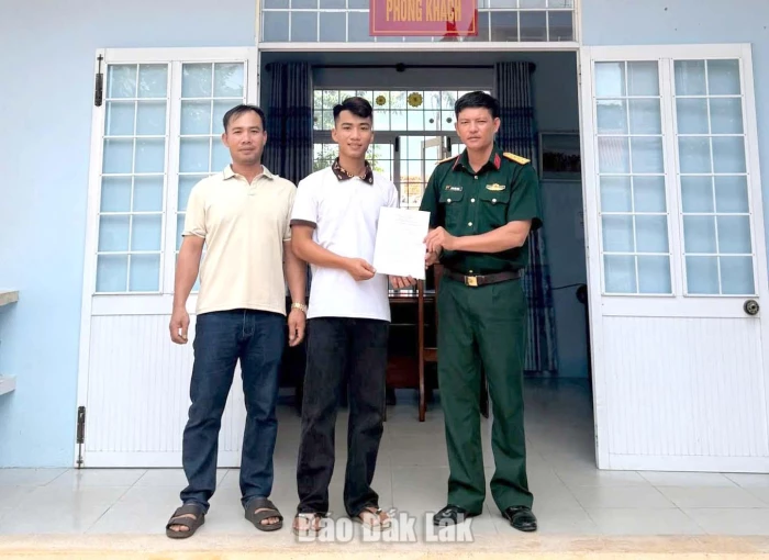 Phường Hòa Hiệp: 38 thanh niên tình nguyện nhập ngũ năm 2027