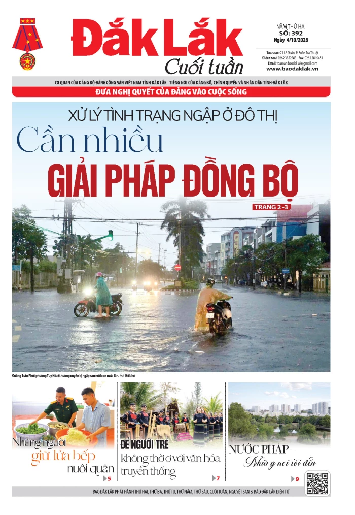 Báo in Cuối tuần ngày 4/10/2026