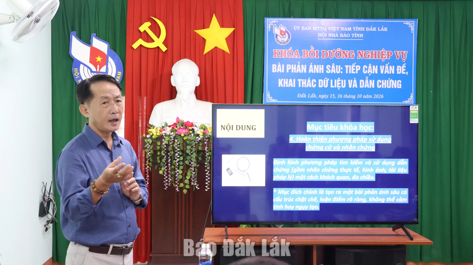 Nhà báo - Đạo diễn Nguyễn Thanh Tùng chia sẻ về thông tin khóa học