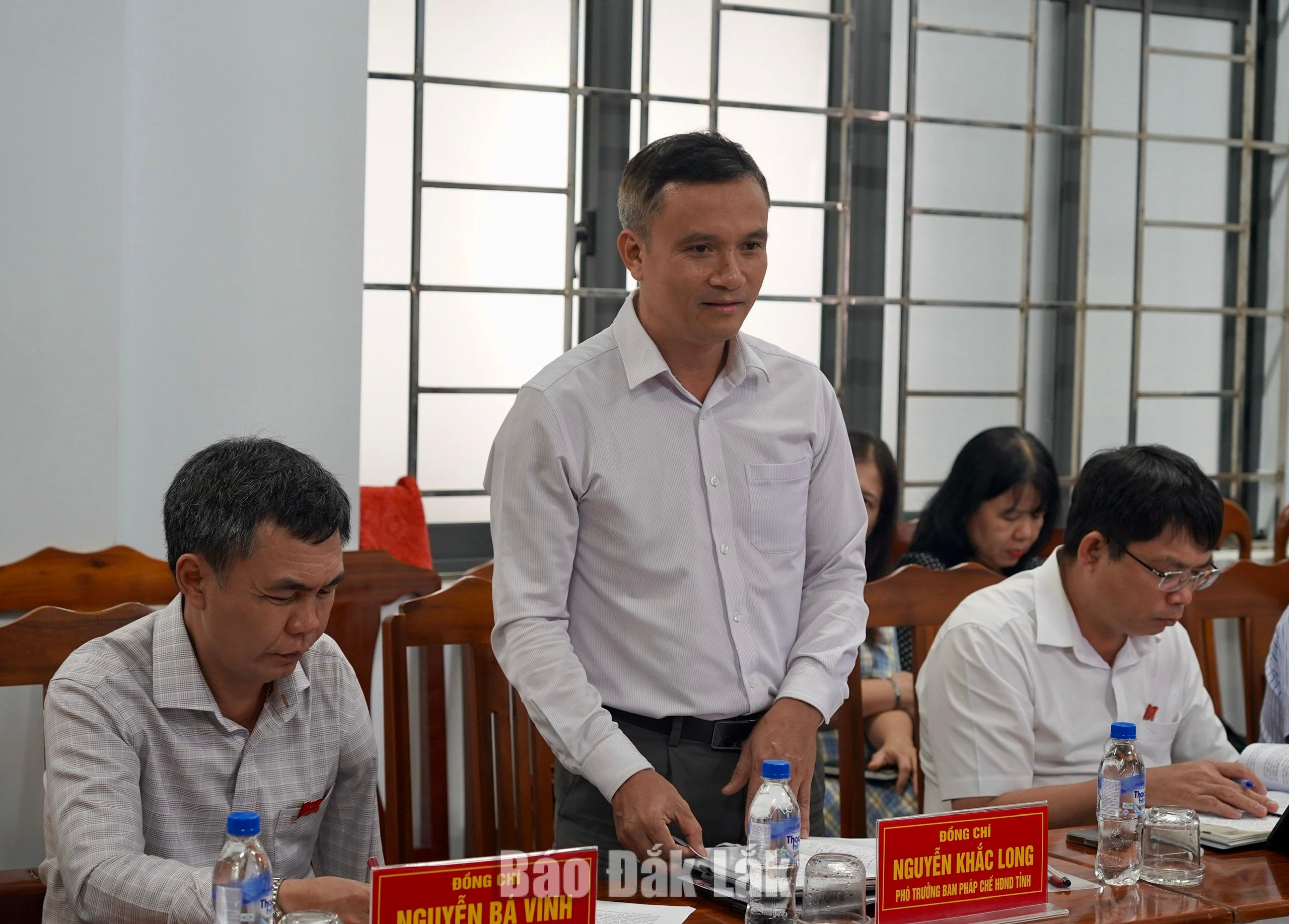 Phó Ban Pháp Chế HĐND tỉnh 