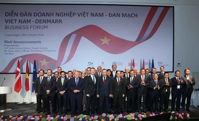 Tổng Bí thư, Chủ tịch nước Tô Lâm chứng kiến Lễ trao các văn kiện hợp tác Việt Nam - Đan Mạch