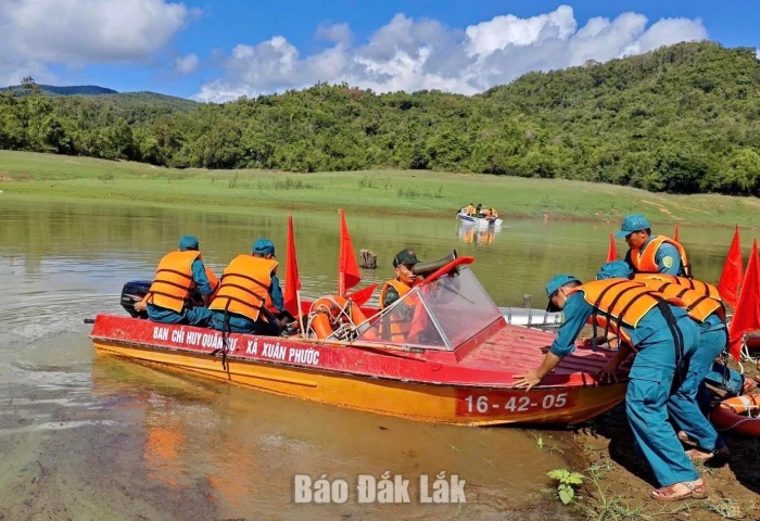 Xã Xuân Phước: Chủ động các giải pháp ứng phó thiên tai
