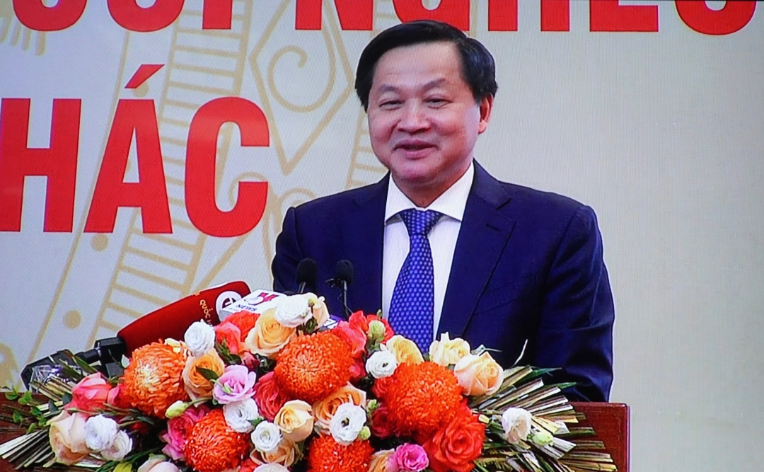 Phát biểu tại hội nghị, Phó Thủ tướng Chính phủ Lê Minh Khái