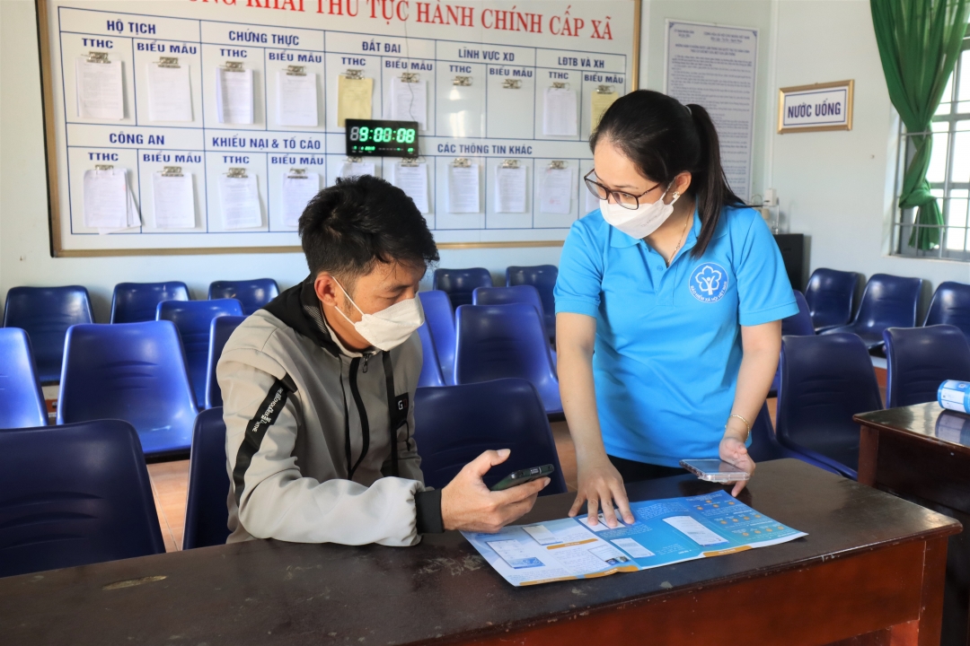BHXH huyện Cư Kuin: Chuyển đổi số vì lợi ích người dân